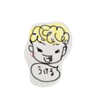 くるくるパーマくん（個別スタンプ：12）