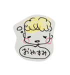 くるくるパーマくん（個別スタンプ：13）