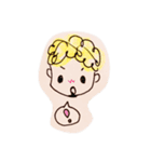 くるくるパーマくん（個別スタンプ：16）