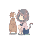 ふんわり月夜（個別スタンプ：13）