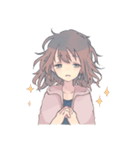 ふんわり月夜（個別スタンプ：16）