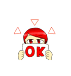 めんどくさがりの楠根くん（個別スタンプ：11）