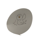 ヘタレな鳥、まめ吉の日常。（個別スタンプ：6）