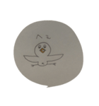 ヘタレな鳥、まめ吉の日常。（個別スタンプ：13）