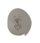 ヘタレな鳥、まめ吉の日常。（個別スタンプ：14）