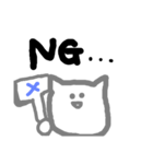 しんぷるなあにまるたち（個別スタンプ：6）