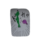 背中チャックカエルン2（個別スタンプ：20）