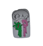 背中チャックカエルン2（個別スタンプ：27）