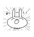 ひげうさスタンプ（個別スタンプ：3）