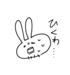 ひげうさスタンプ（個別スタンプ：10）