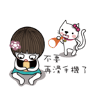 Q and white meow daily 2（個別スタンプ：31）