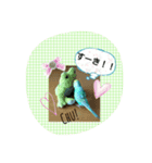 ぴよぴよインコの毎日。（個別スタンプ：5）
