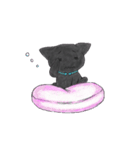 愛され黒猫（個別スタンプ：7）