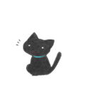 愛され黒猫（個別スタンプ：8）