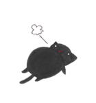 愛され黒猫（個別スタンプ：14）