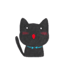 愛され黒猫（個別スタンプ：16）