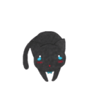 愛され黒猫（個別スタンプ：20）