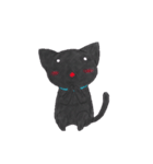 愛され黒猫（個別スタンプ：22）