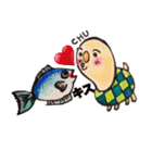 my tortoise sokura and ashu（個別スタンプ：18）