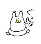 のんきうさぎ（個別スタンプ：28）