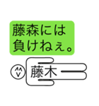 前衛的な藤木のスタンプ（個別スタンプ：9）