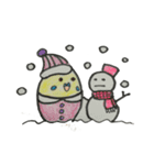 ゆかいなセキセイインコたち（個別スタンプ：24）