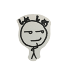 (￣▽￣)（個別スタンプ：1）