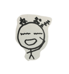(￣▽￣)（個別スタンプ：11）