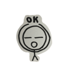 (￣▽￣)（個別スタンプ：12）