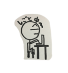 (￣▽￣)（個別スタンプ：16）