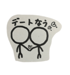 (￣▽￣)（個別スタンプ：18）