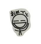 (￣▽￣)（個別スタンプ：26）