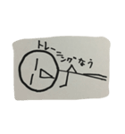 (￣▽￣)（個別スタンプ：39）