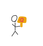 絵心なくてすいません（個別スタンプ：1）