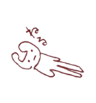 ゆるいしゅーるな謎のキャラクターちゃん（個別スタンプ：13）