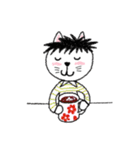 気まぐれな猫のコタロウくん（個別スタンプ：1）