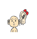 耳たぶシスターズ（個別スタンプ：14）