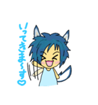 オオカミの大上くん(擬人化してみた)（個別スタンプ：3）