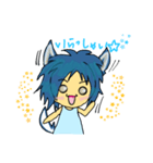 オオカミの大上くん(擬人化してみた)（個別スタンプ：4）