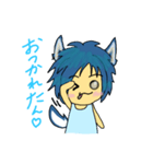 オオカミの大上くん(擬人化してみた)（個別スタンプ：6）