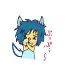 オオカミの大上くん(擬人化してみた)（個別スタンプ：8）