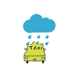 taxi driver thai version（個別スタンプ：14）