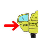for taxi driver on duty（個別スタンプ：17）