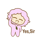 sheep girl characteristic I - Energetic（個別スタンプ：1）