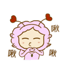 sheep girl characteristic I - Energetic（個別スタンプ：2）