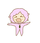 sheep girl characteristic I - Energetic（個別スタンプ：3）