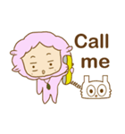 sheep girl characteristic I - Energetic（個別スタンプ：11）