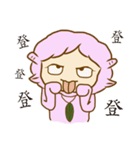 sheep girl characteristic I - Energetic（個別スタンプ：23）
