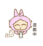 sheep girl characteristic I - Energetic（個別スタンプ：26）