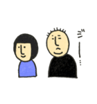 二重アゴのおとうさん（個別スタンプ：36）